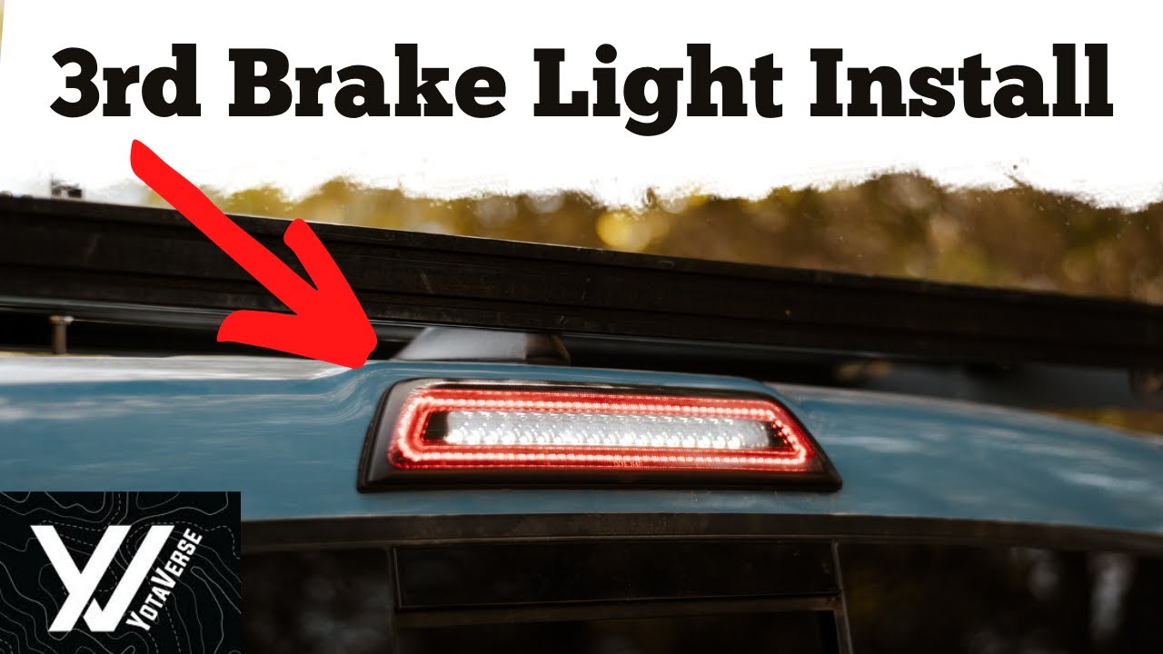 Tacoma 3rd Brake Light Replacement