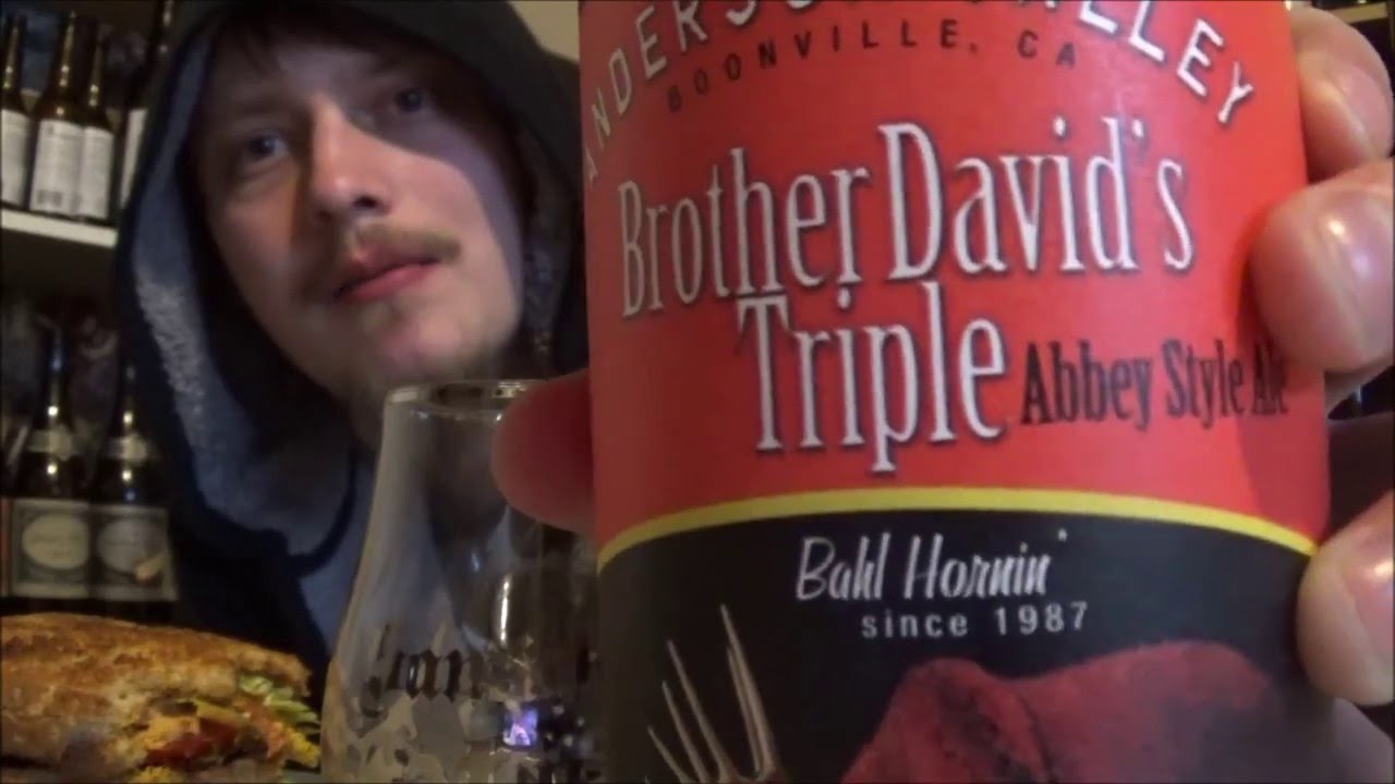 Anderson Valley Brother David's Triple - RUI - Beer Review 