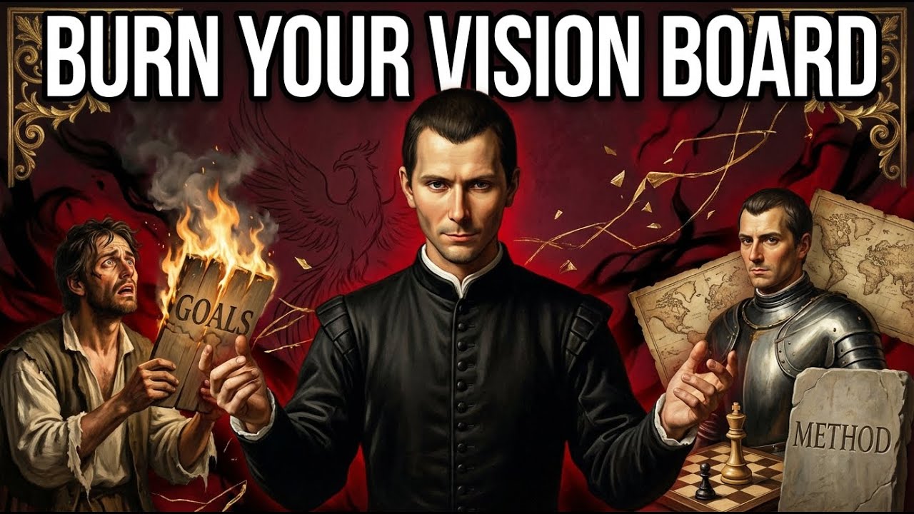 Delete Your GOALS - Do This Instead | Machiavelli’s Method
