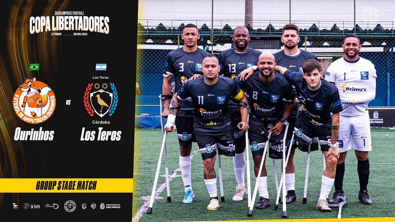 Ourinhos vs Los Teros | Amputee Football Copa Libertadores