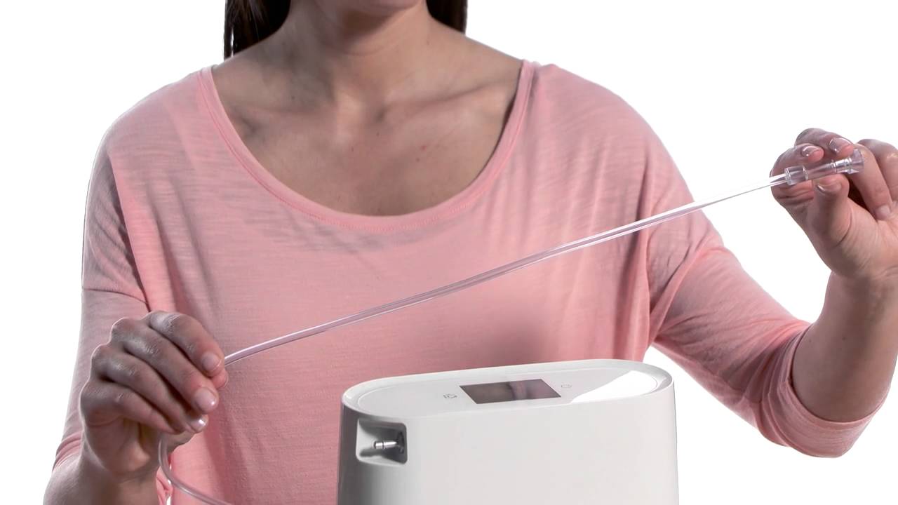 How to connect SimplyGo Mini Oxygen Concentrator with Cannula and PowerUp