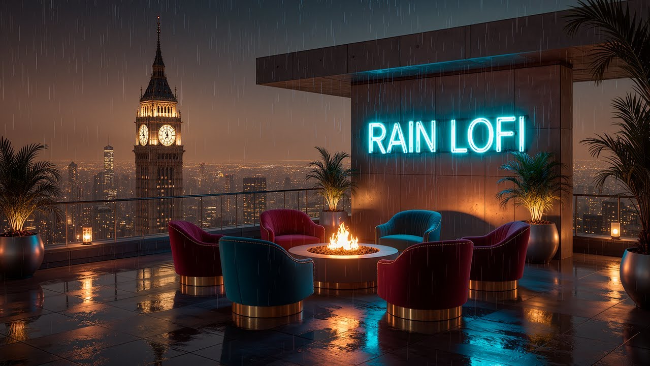 90s Rain Lofi Chill 🌧️ Calm Chillhop Beats for Study & Focus ☕ 12 Hours Chillhop Mix