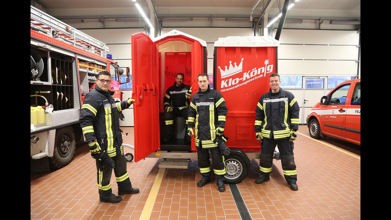 Klo König / Weihnachtsgeschenk für die Freiwillige Feuerwehr Bönebüttel - Husberg (29.12.2021)
