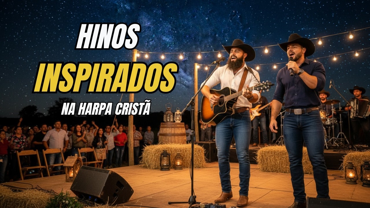 Fé Sertaneja – Hinos Inspirados na Harpa Cristã | 30 Minutos de Louvor Gospel