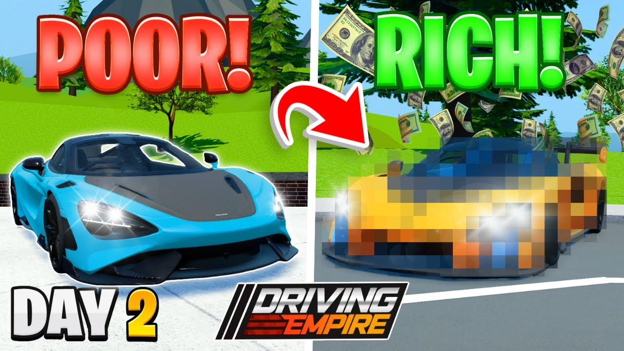 Из бедных в богатые в Driving Empire! *День 2*