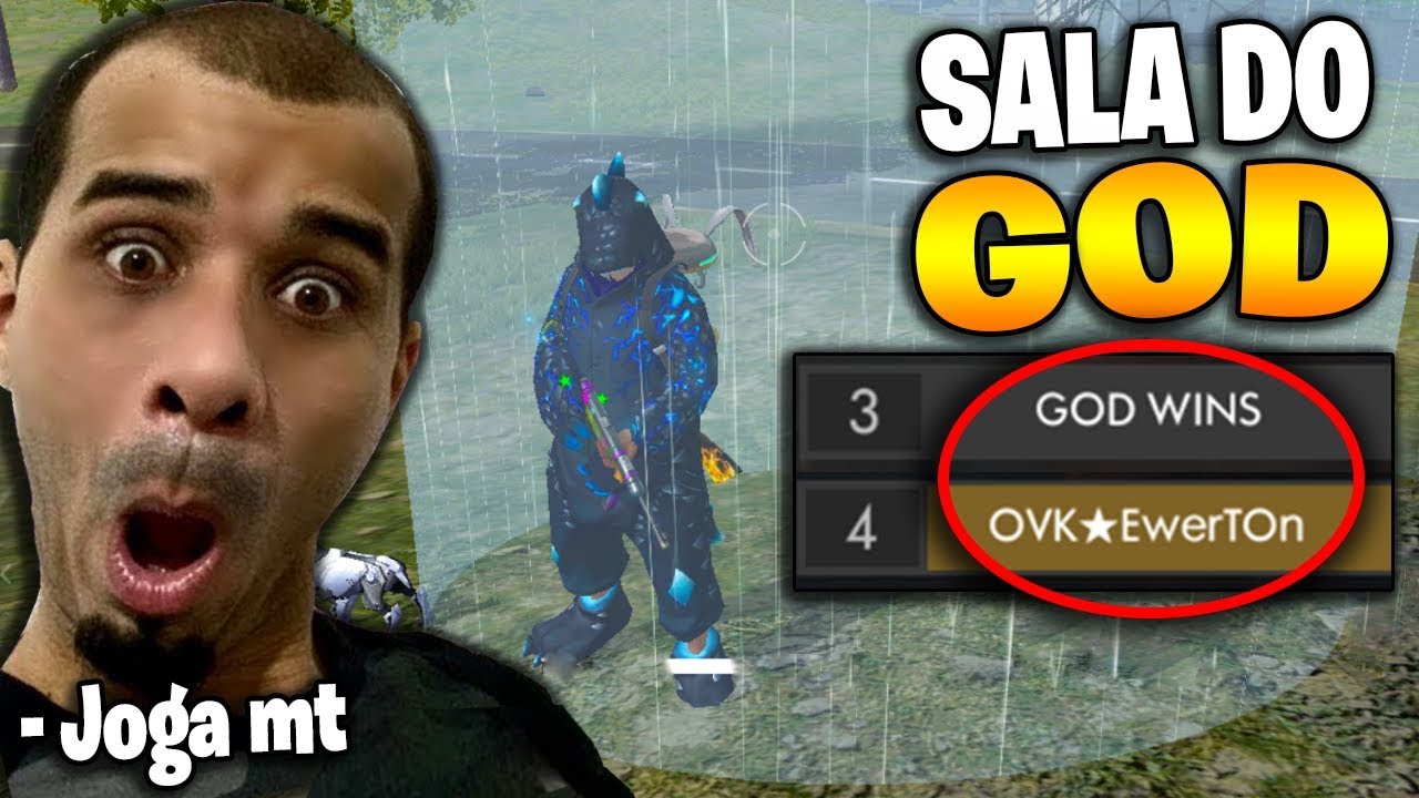 FRAZÃO E GOD WINS!! X-SOLO COM OS MELHORES!! ft. STS, GOD, B4, OVK, MGT!! FREE FIRE