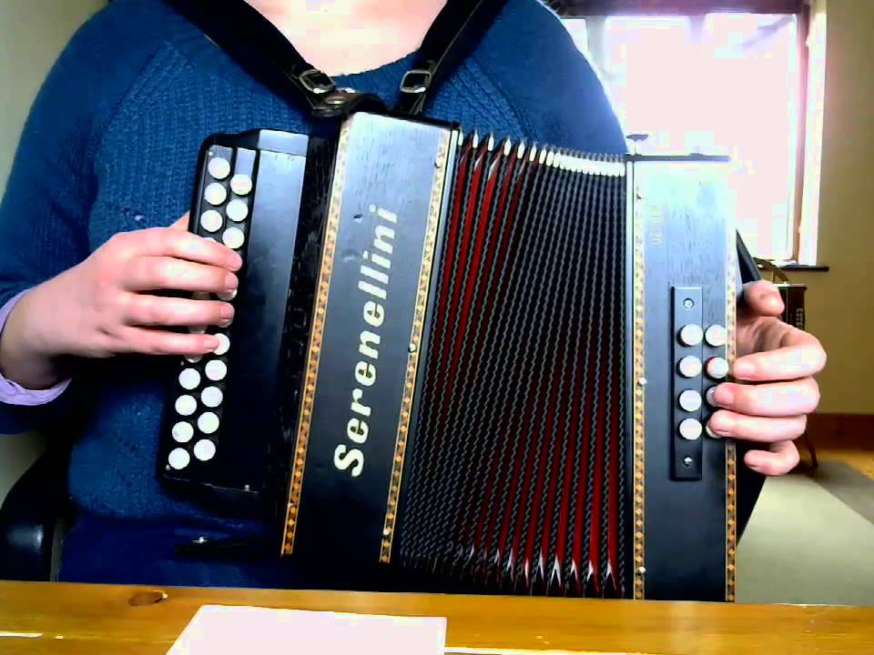 'Maggie In The Wood/Salmon Tails' Polkas D/G Melodeon/Diatonic Button Accordion - Mel Biggs