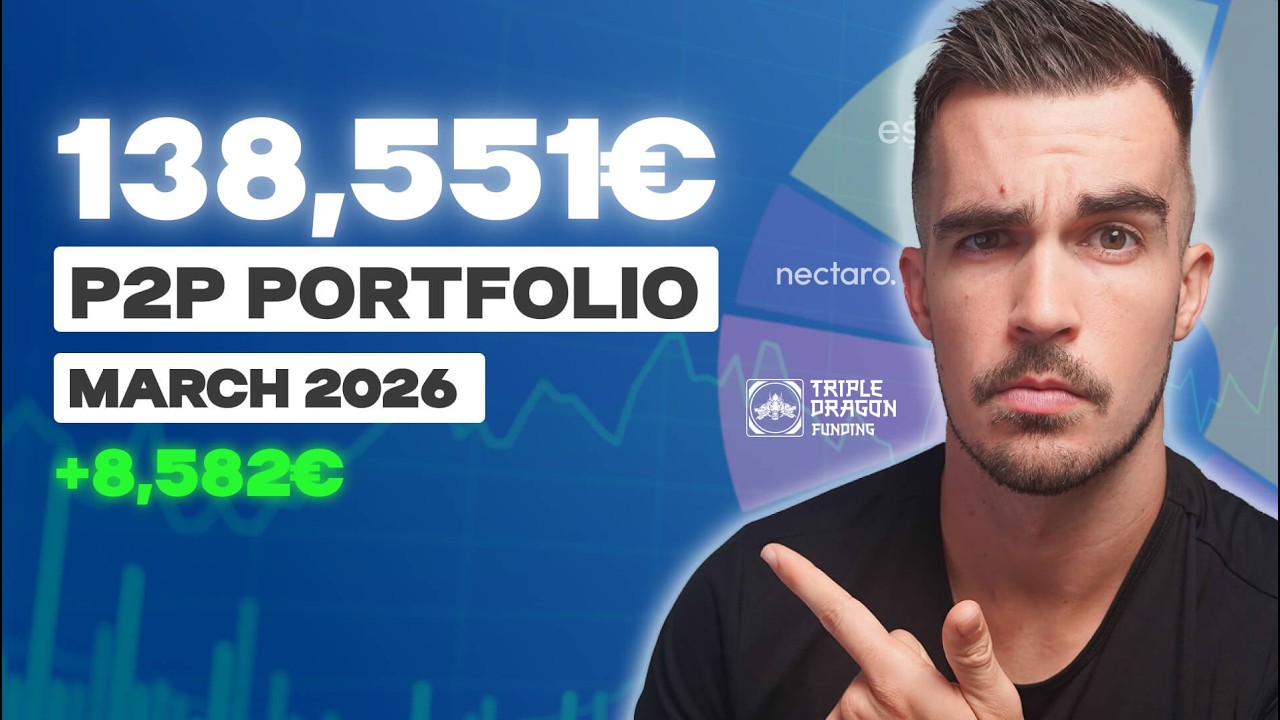 Обновление портфеля P2P на сумму 138 551 евро | Март 2026 г.