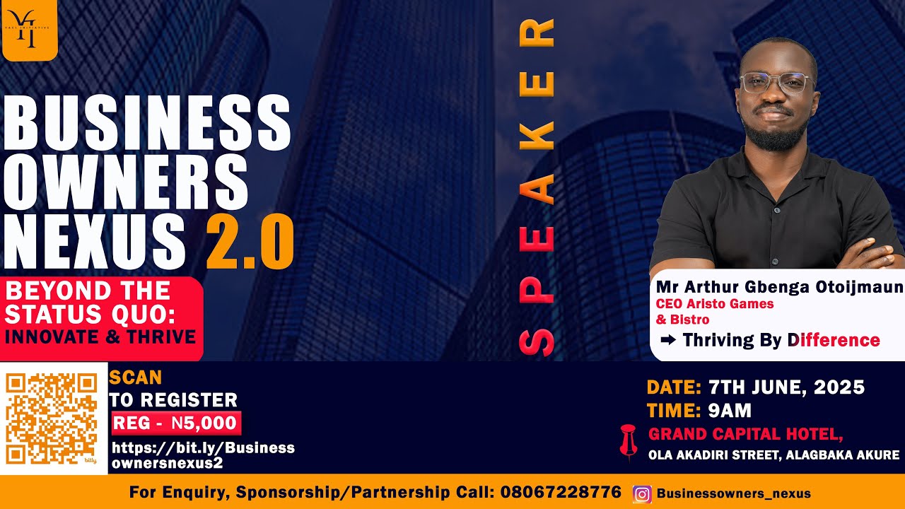 Business Owners Nexus 2.0 | How to Innovate & Thrive as a Business Owner