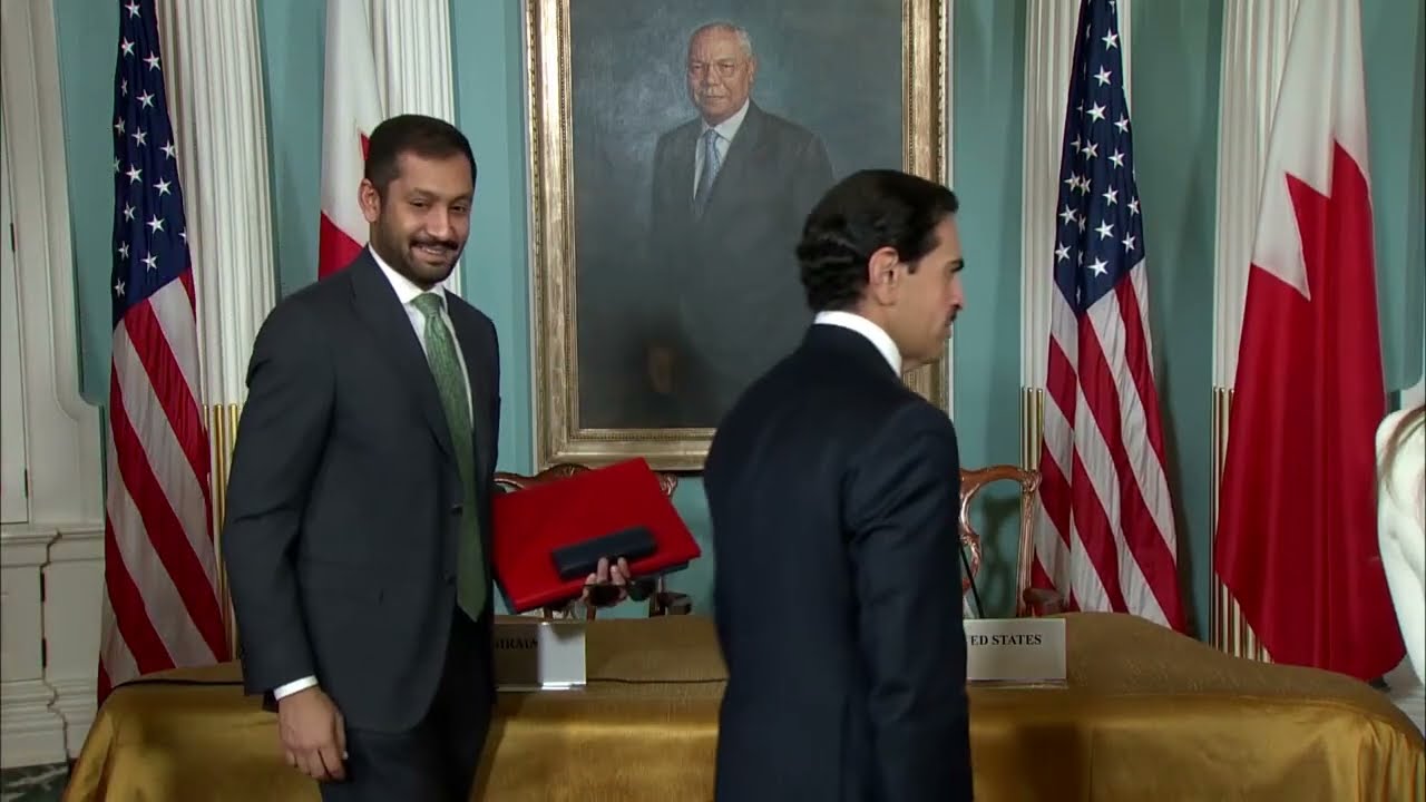 US-Bahrain Nuclear Cooperation Officially Launched! Here's the Signing Moment