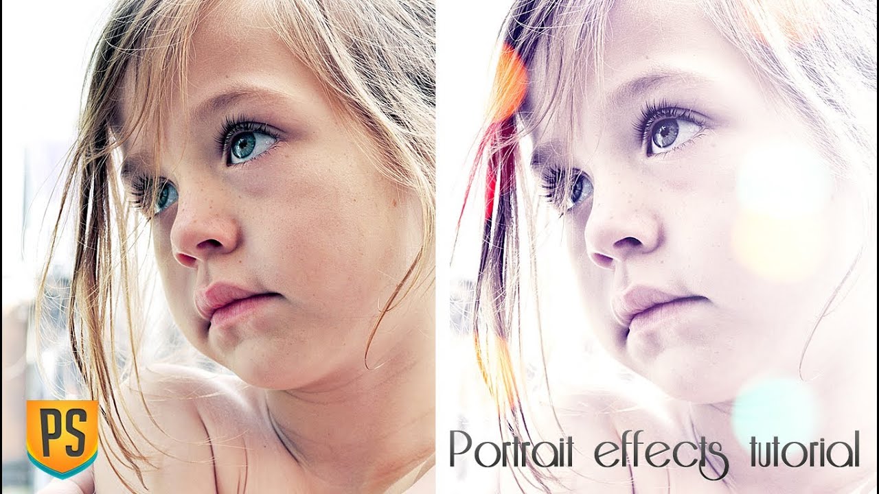 Add quick effects to your portrait photos