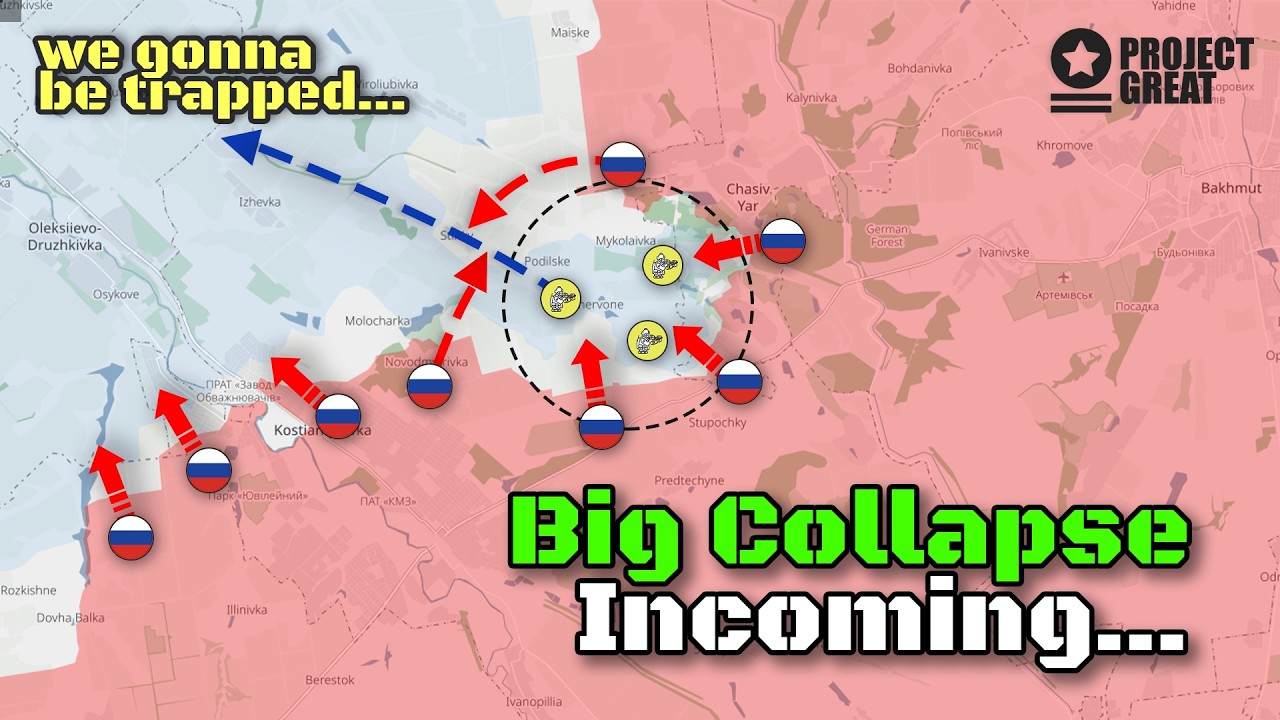 Big Collapse Incoming&hellip; Ukraine Again Encircled&hellip; Russian Advance Everywhere. Front Update.