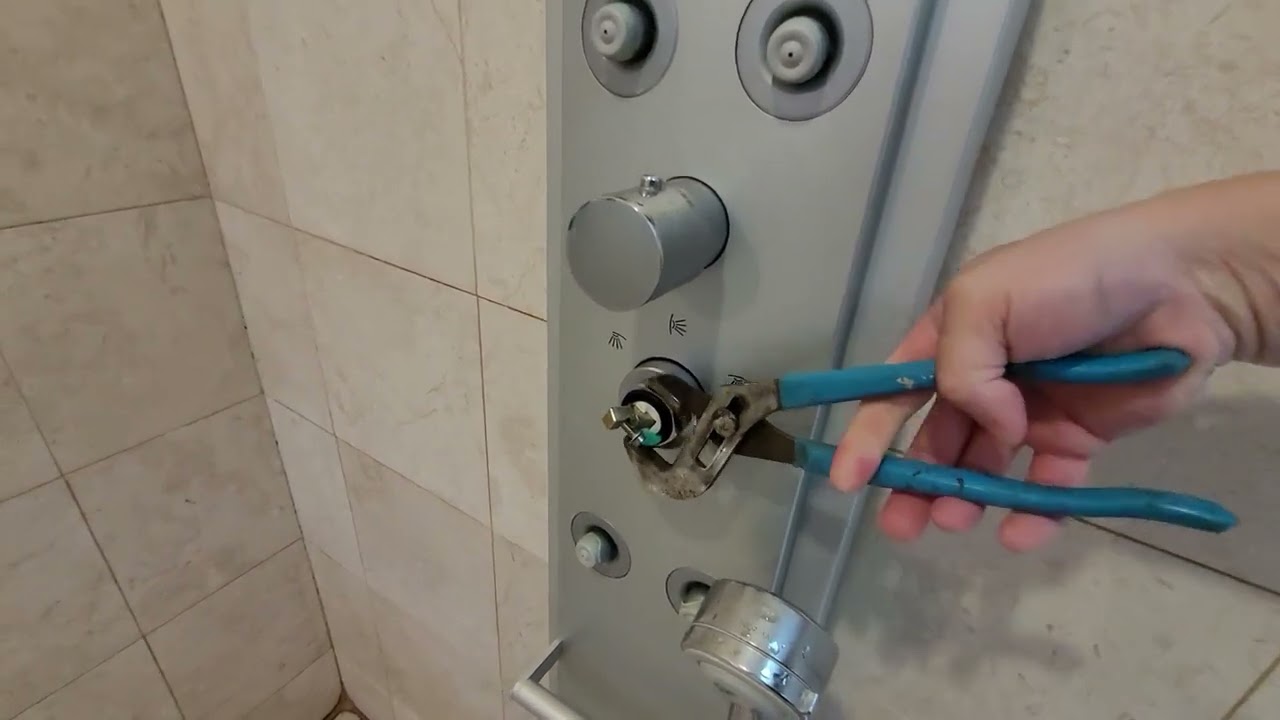 Hansgrohe Pharo shower leak - valve replacement.