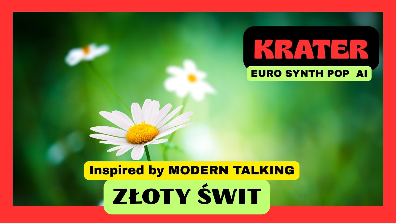 Krater - Złoty Świt (Official Video) | Euro Synth Pop | Modern Talking Style
