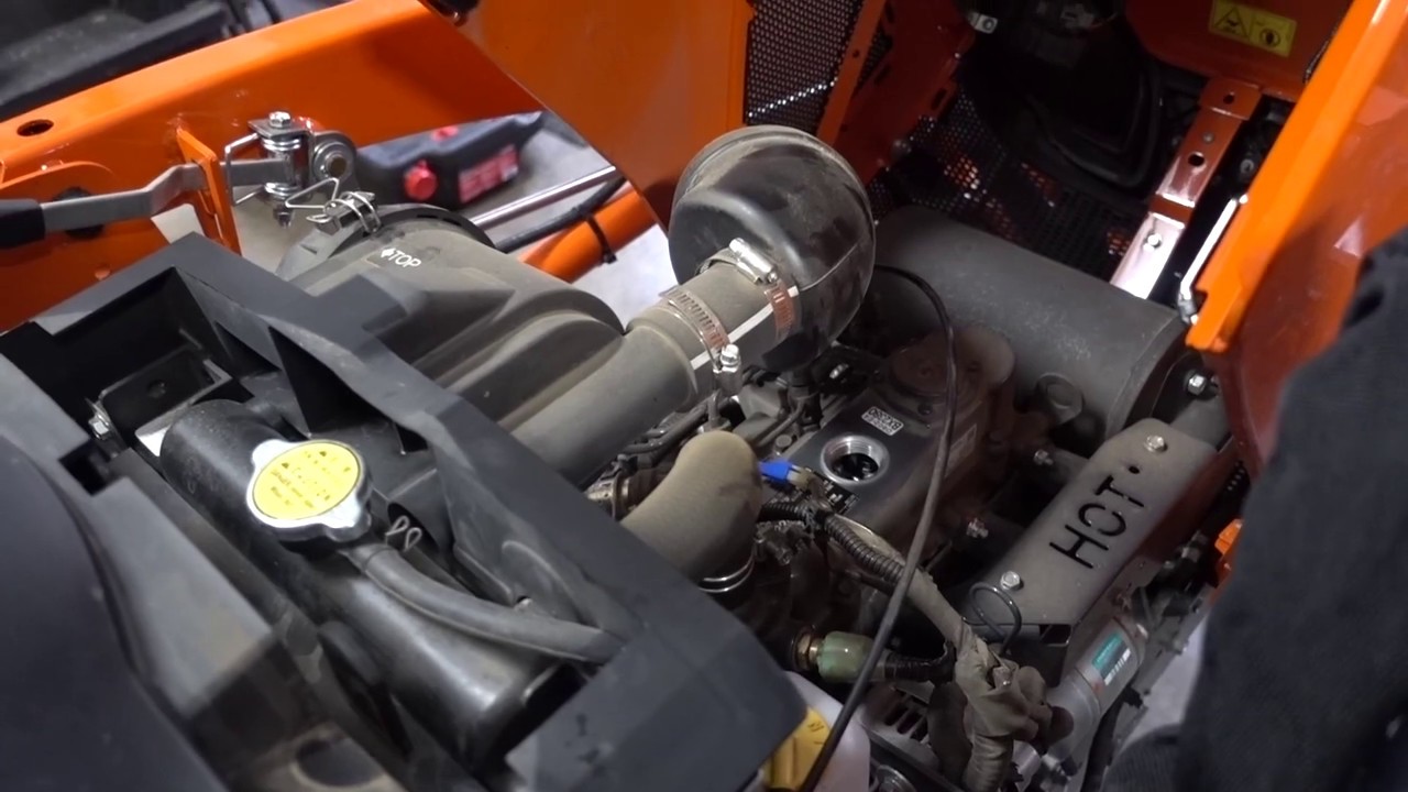 Kubota BX2380 Oil Change - 50hr Service