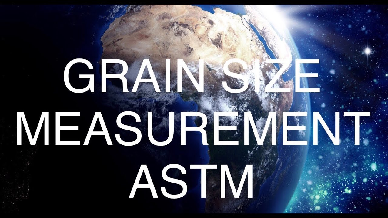 ИЗМЕРЕНИЕ РАЗМЕРА ЗЕРНА (ASTM)