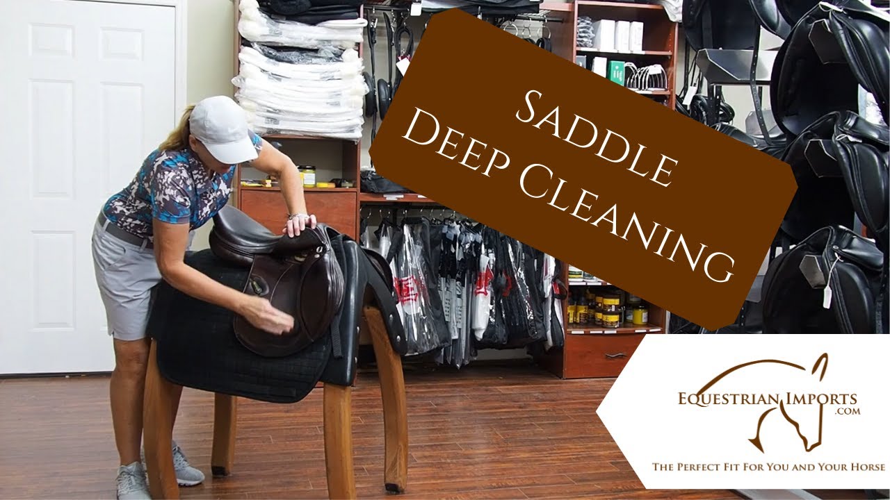 How to deep clean your saddle | Equestrian Imports Suggested Process for Deep Cleaning Your Saddle