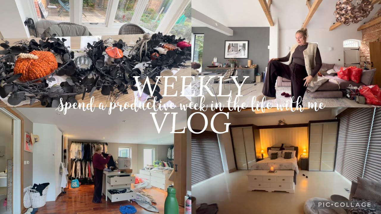 VLOG: A productive week in my life! Huge TK Maxx Haul | House Clean | Getting ready for Autumn