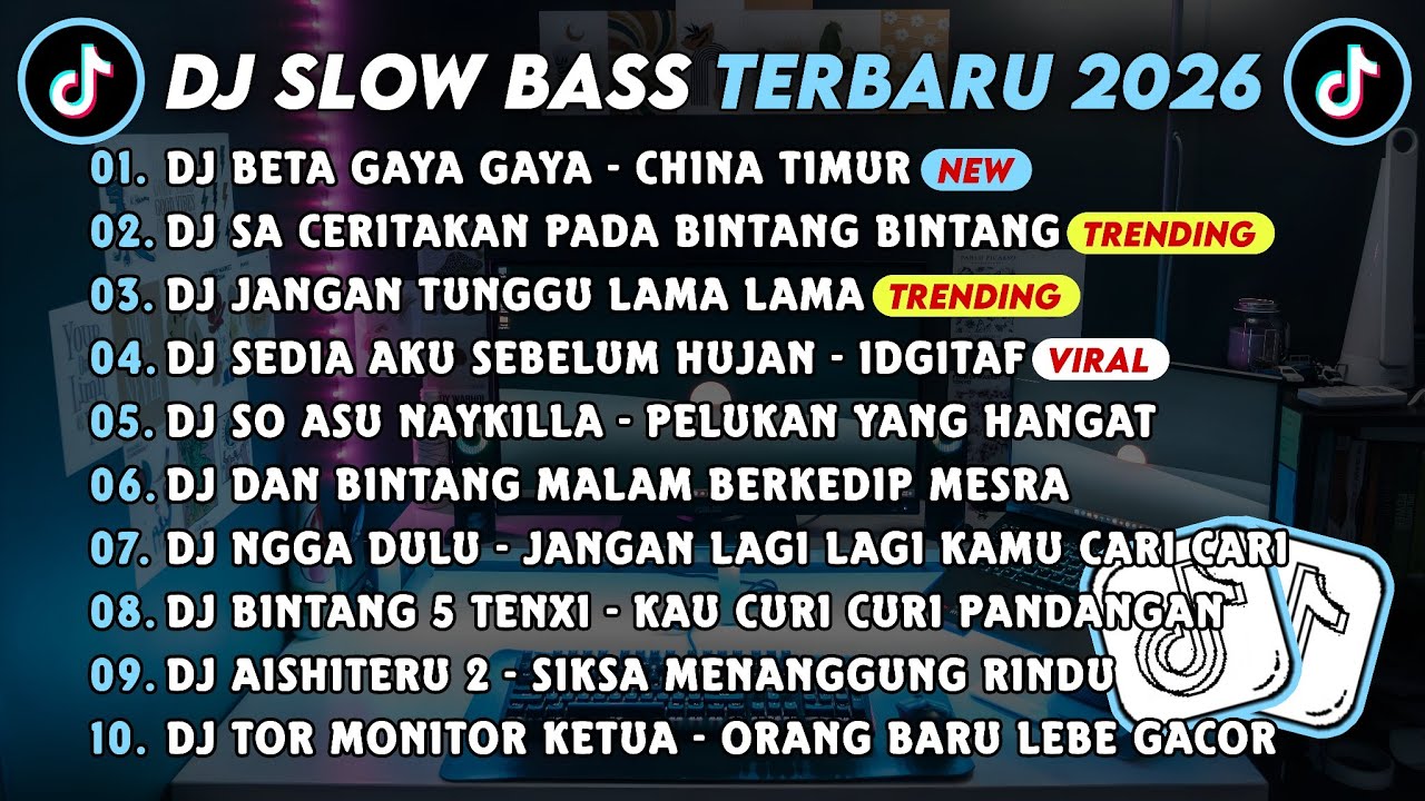 DJ SLOWBASS TERBARU 2026 || DJ BETA GAYA GAYA - CHINA TIMUR || DJ SA CERITAKAN PADA BINTANG BINTANG