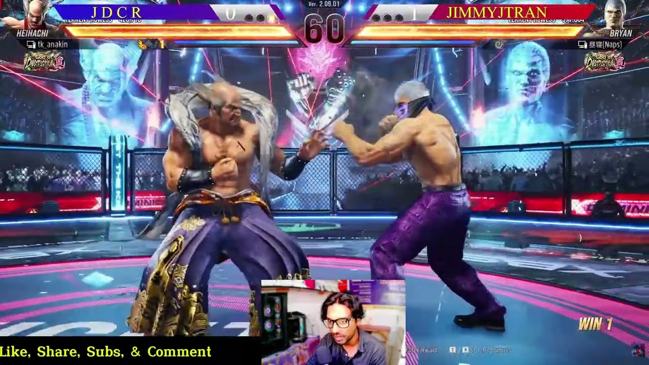JimmyJtran (Bryan) Vs JDCR (Heihachi)  Epic Set  | Tekken 8