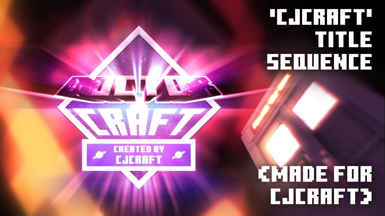 'CJCRAFT' Title Sequence | Minecraft Doctor Who (Made for CJCRAFT)