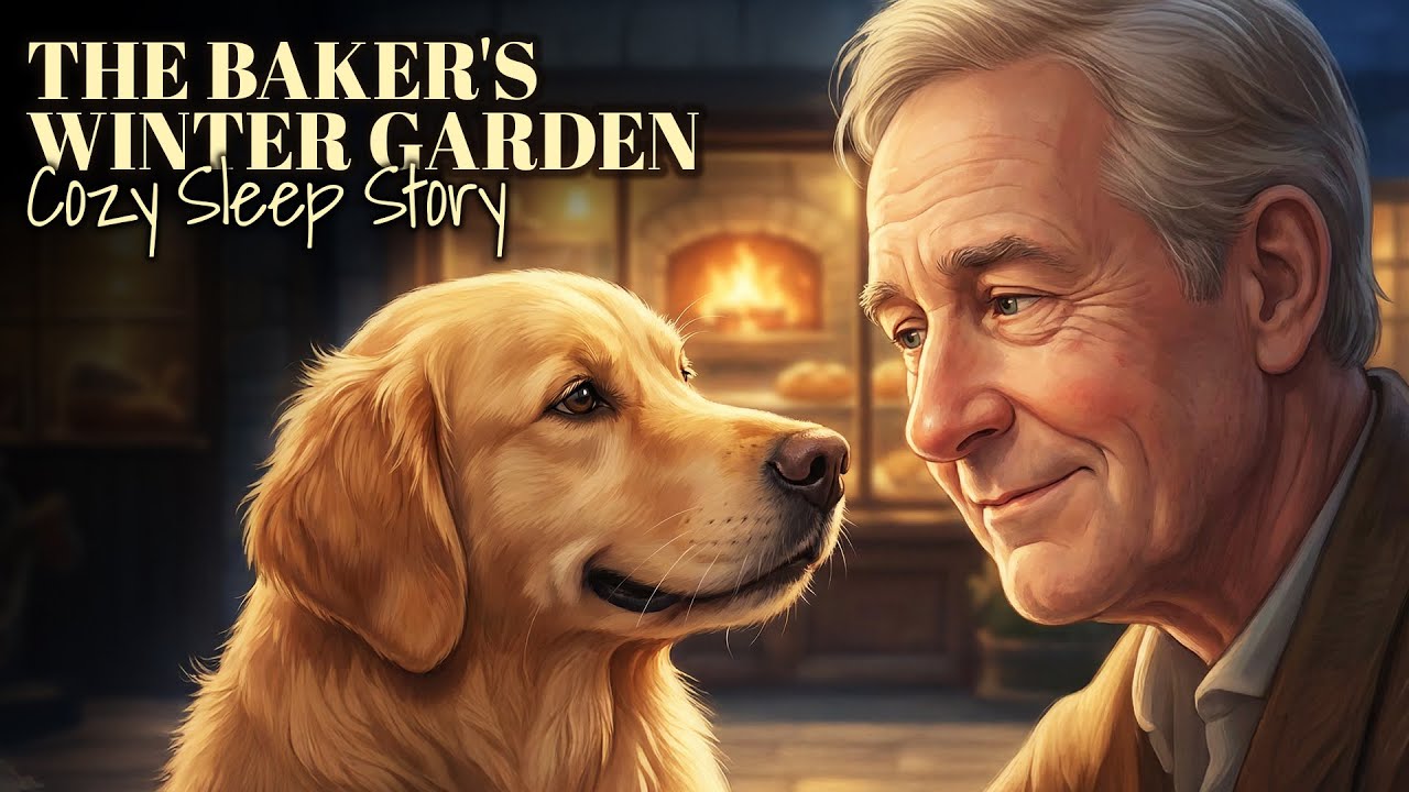 Cozy Adult Sleep Story | The Baker’s Winter Garden | A Warm Winter Story to Fall Asleep To