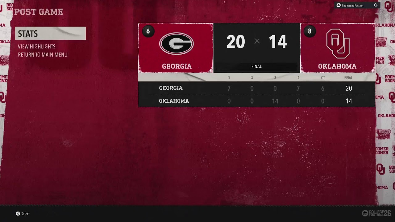 Road To CFP