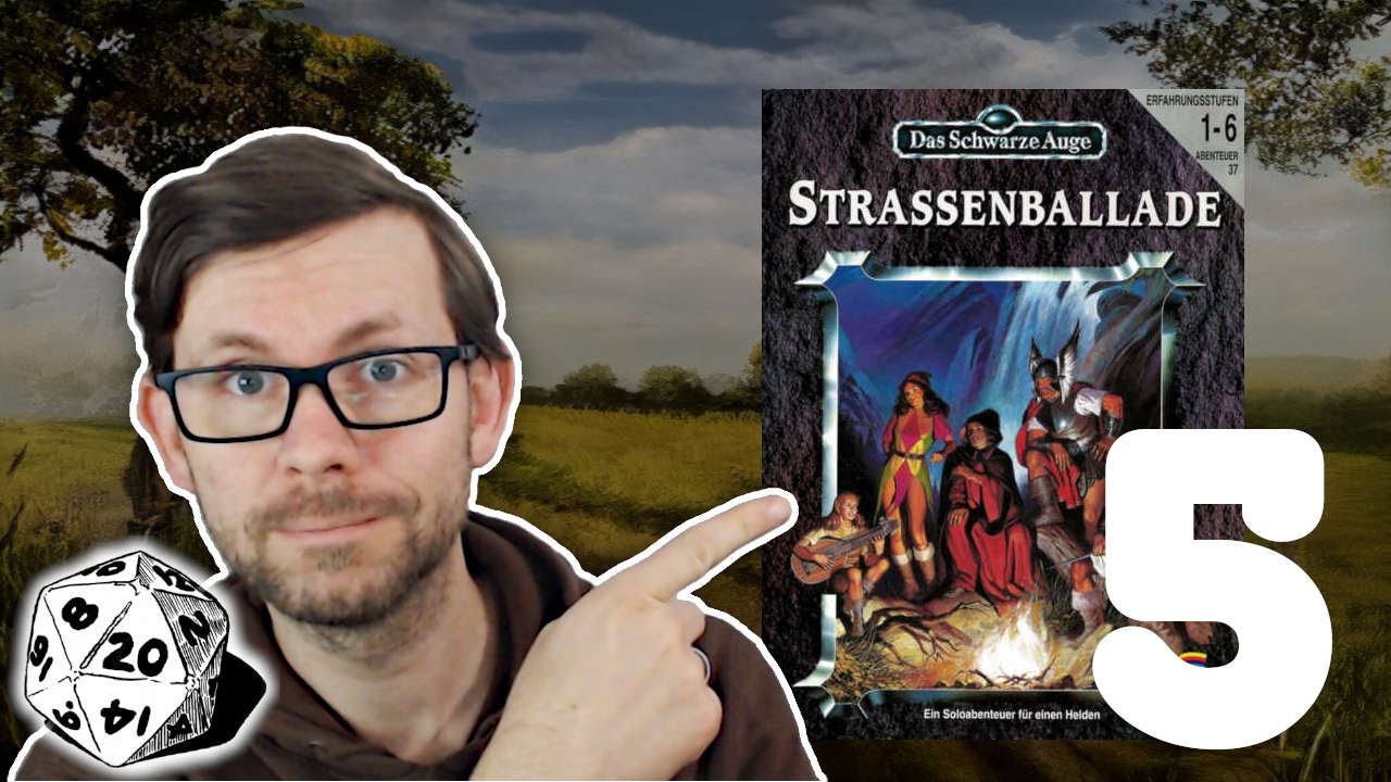 Strassenballade 5/5 ★  DSA Solo-Abenteuer A37 ★ Let's Play Pen & Paper