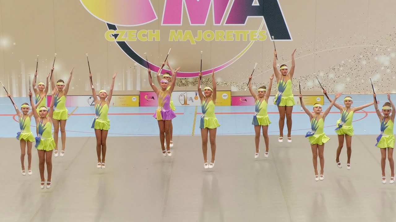 Majorettes *Pirouette* / baton stage-  Mažoretky / Hradec Kralove 2024