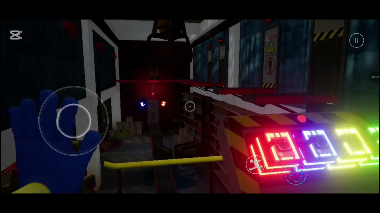Jugando un juego llamado poppy playtime un juego que me recomendaron unos suscriptores