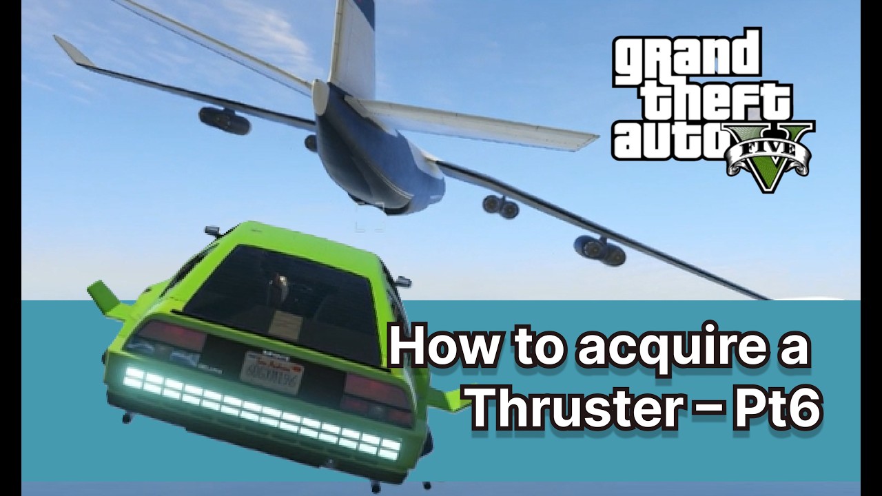 GTA V, How to acquire a Thruster Pt6, Signal intercept