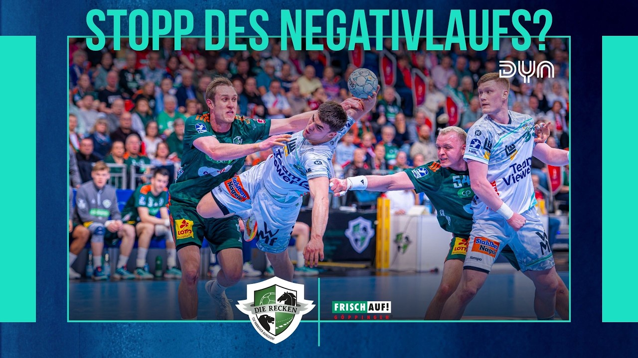 Highlights: TSV Hannover-Burgdorf - FRISCH AUF! Göppingen (Saison 2025/26) Dyn Handball | DAIKIN HBL