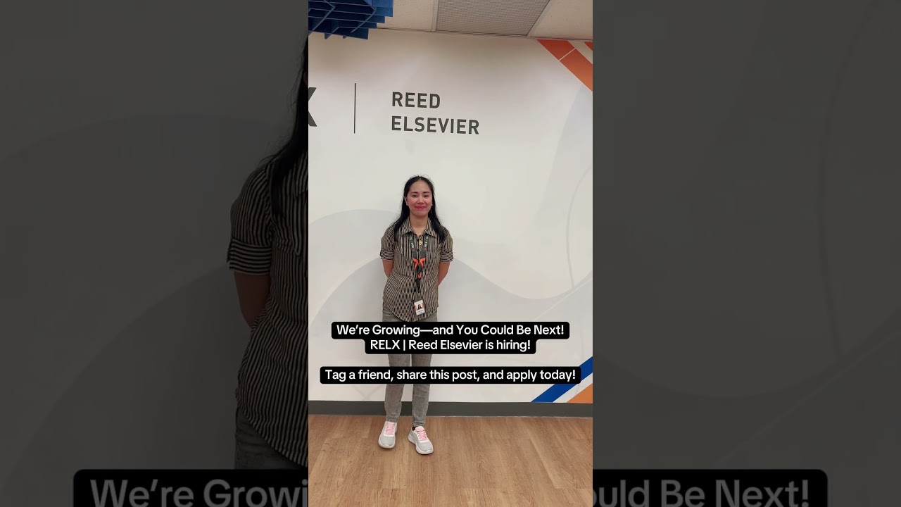 @RELXReedElsevier  is hiring 🧡 #ValuingWhatMatters #RELX #hiring