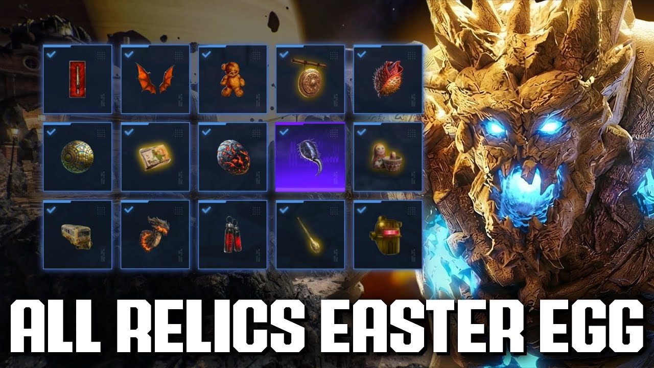 All Relics Easter Egg on Astra Malorum in Black Ops 7 Zombies