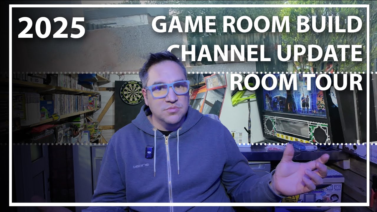 Game Room Tour | Extension Build | Channel Update 2025