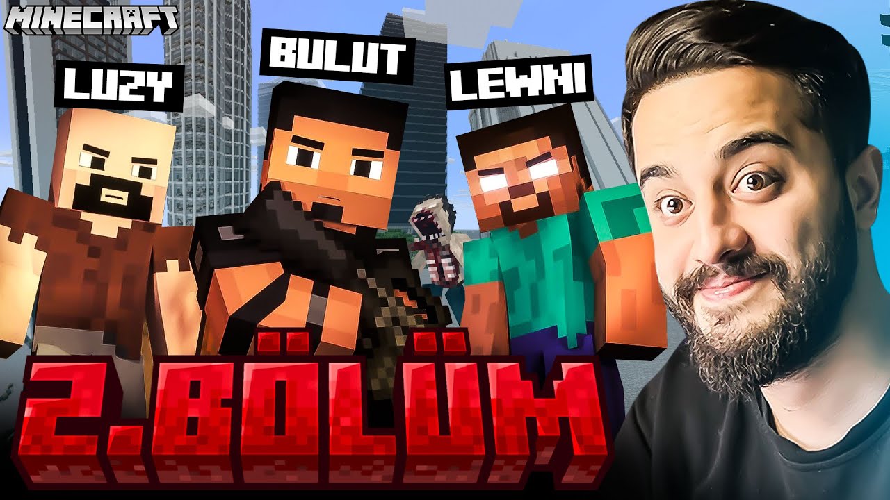 YENİ ŞEHİR'E TAŞINDIK! İNANILMAZ LOOTLAR! GÜÇLENİYORUZ! Minecraft Zombi Mod #2