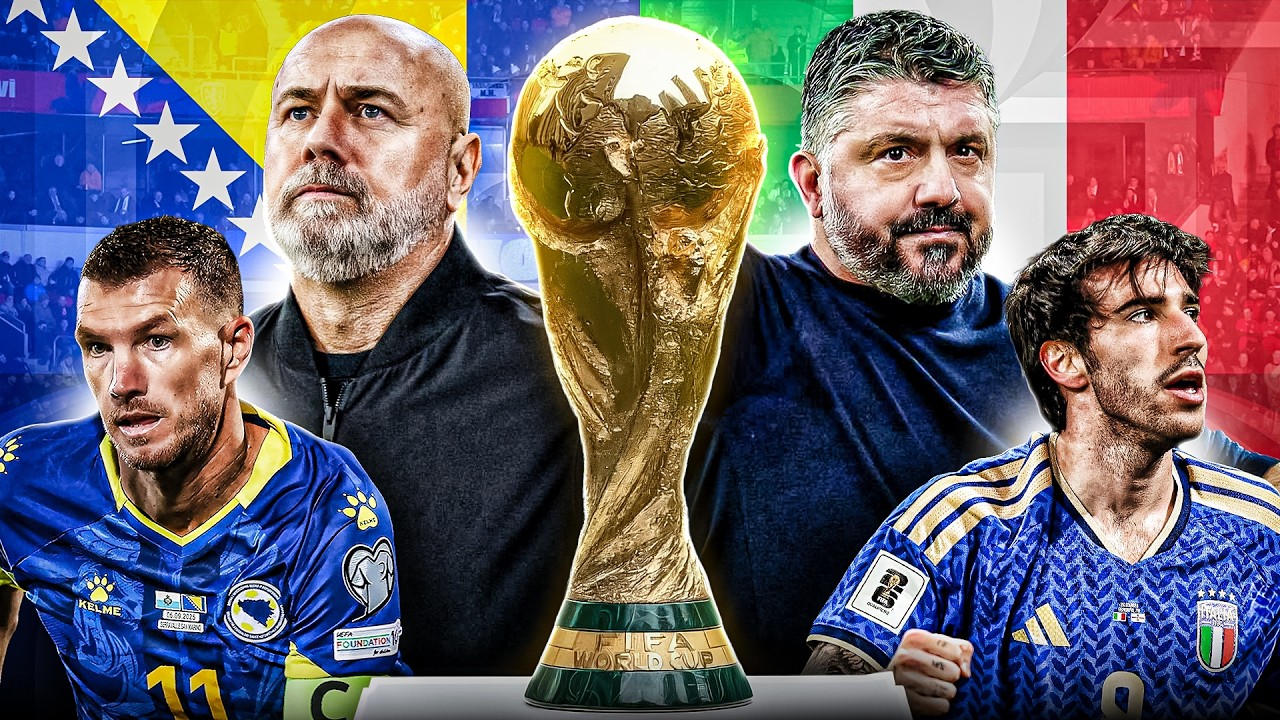 Тактический анализ отборочного матча чемпионата мира: Италия 3-5-2 против Боснии 4-4-2 |