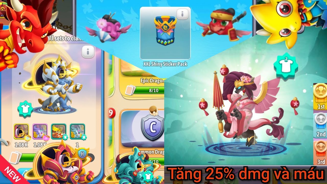 Quá nhiều event mới | DRAGON CITY #dragoncity #games #viralvideo 