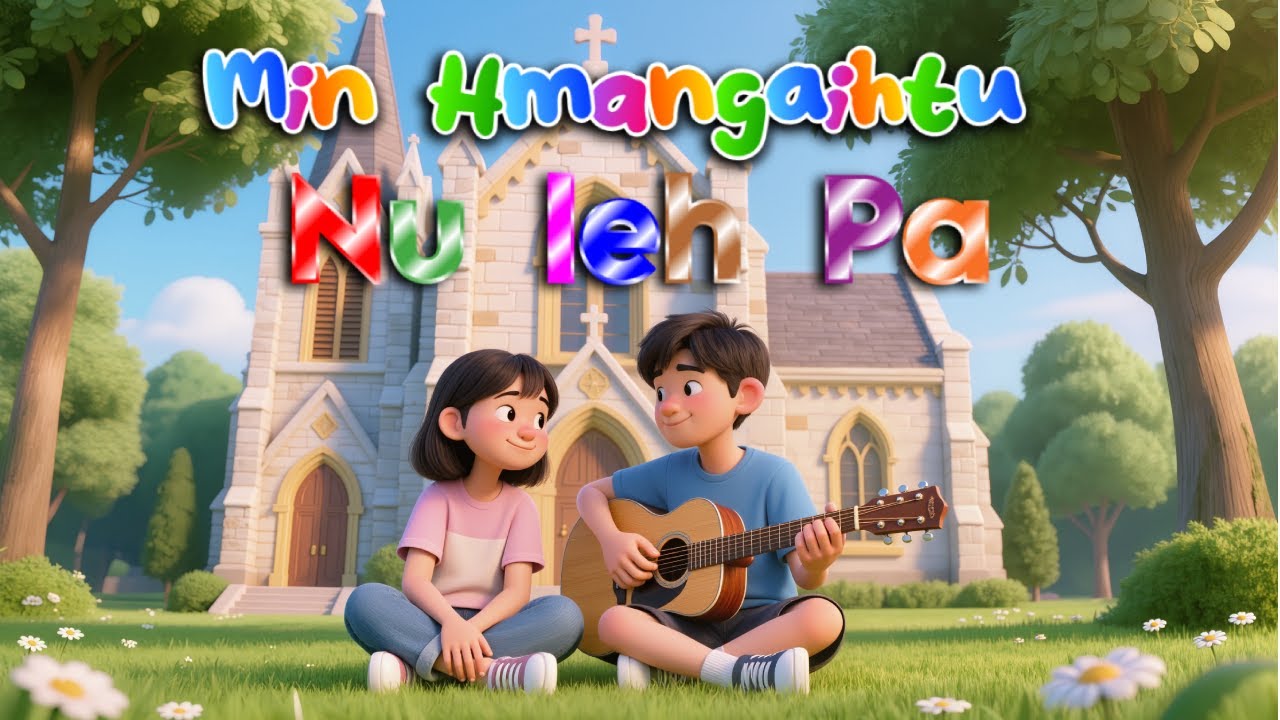 🌄🌠 Min hmangaihtu Nu leh Pa #naupanghla #mizokids #kidscartoon #kidsanimation #mizo
