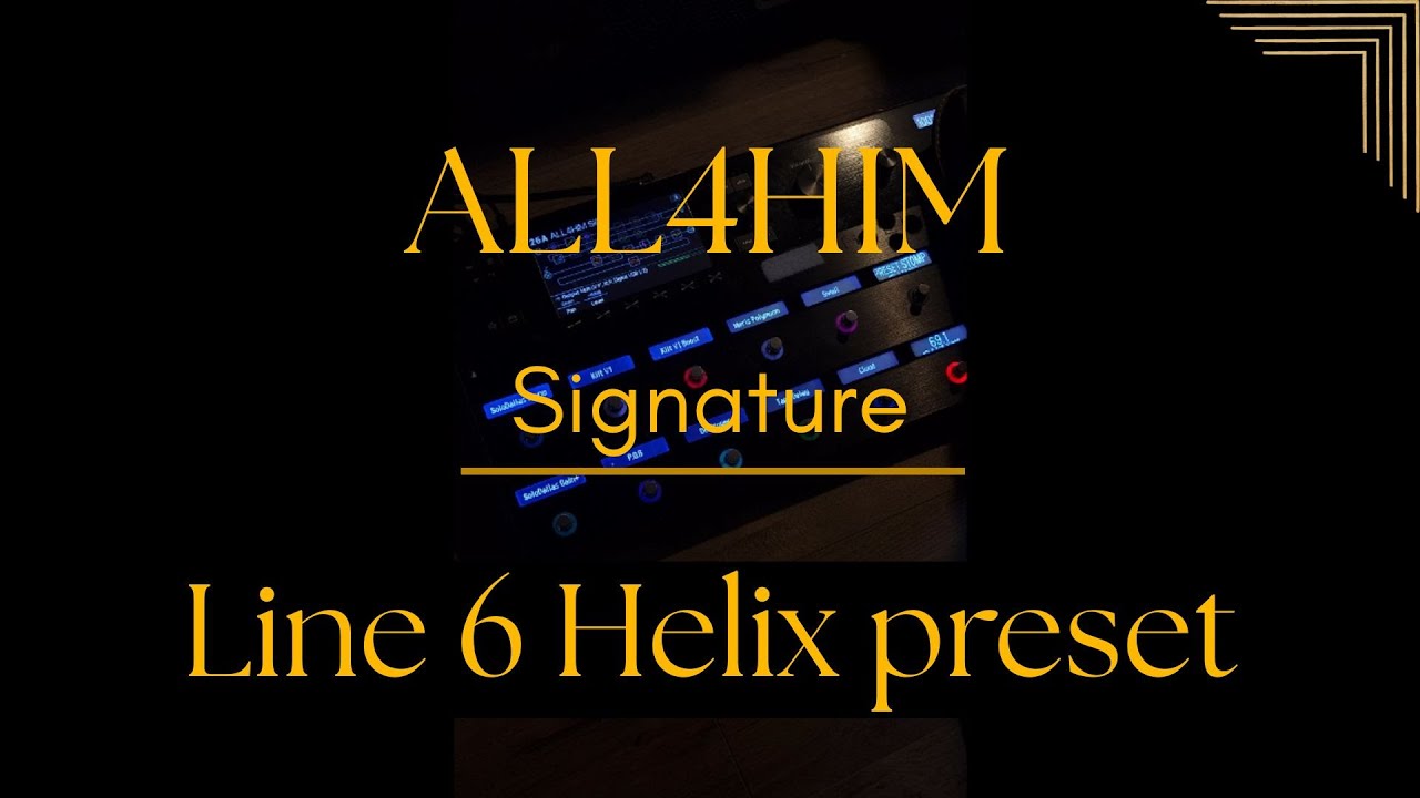 My FREE Signature Helix Preset for Worship