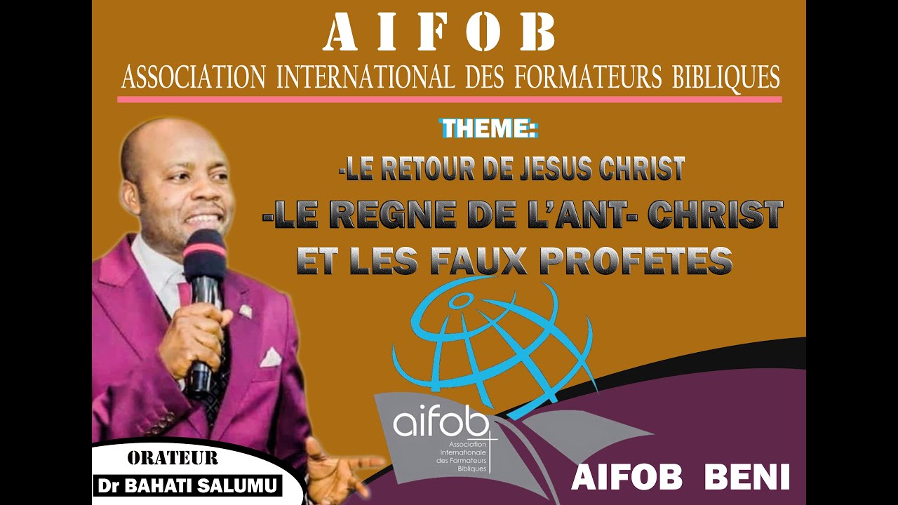 LES OSTACLES A L'OEVREUR DE DIEU -  Dr. BAHATI SALUMU  JOHN PETER  AIFOB