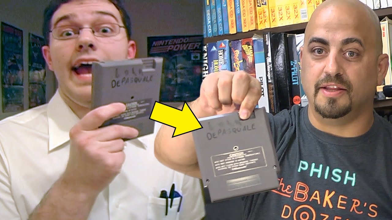 Reuniting a Childhood Friend with His Nintendo Games - Cinemassacre
