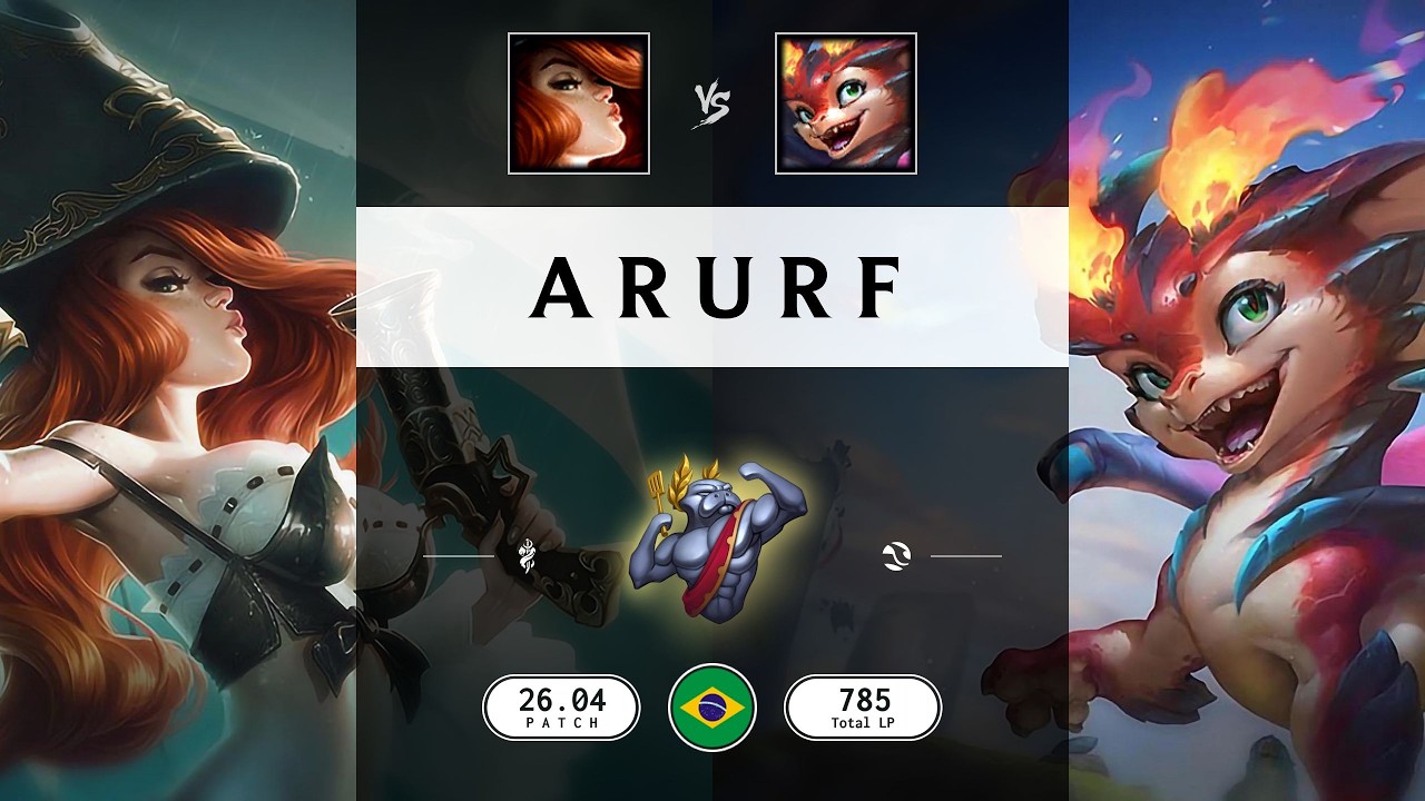 ARURF Match: Miss Fortune vs Smolder - BR server Patch 26.04