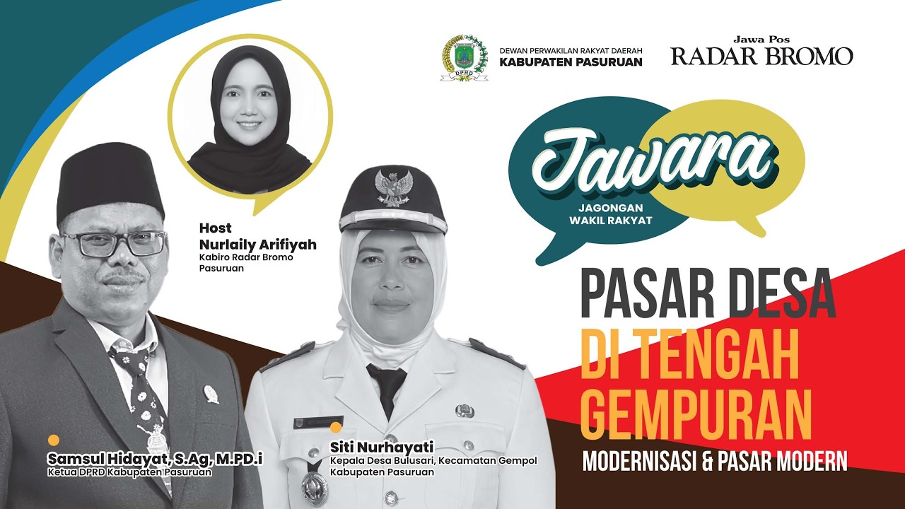 Membedah Eksistensi Pasar Desa di Tengah Gempuran Ritel Modern-Pasar Online di Kab Pasuruan | Jawara