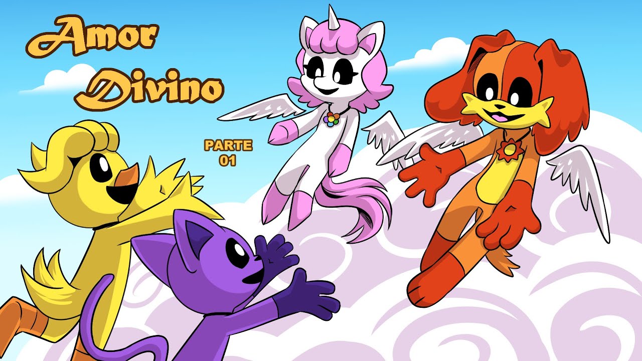 Amor divino [Catnap x Dogday, Crafticorn x Kickinchiken]