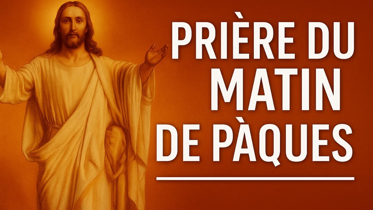 🙏 PRI&Egrave;RE DU MATIN DE P&Acirc;QUES &ndash; C&eacute;l&eacute;brer la R&eacute;surrection dans la Gloire 🎉✨
