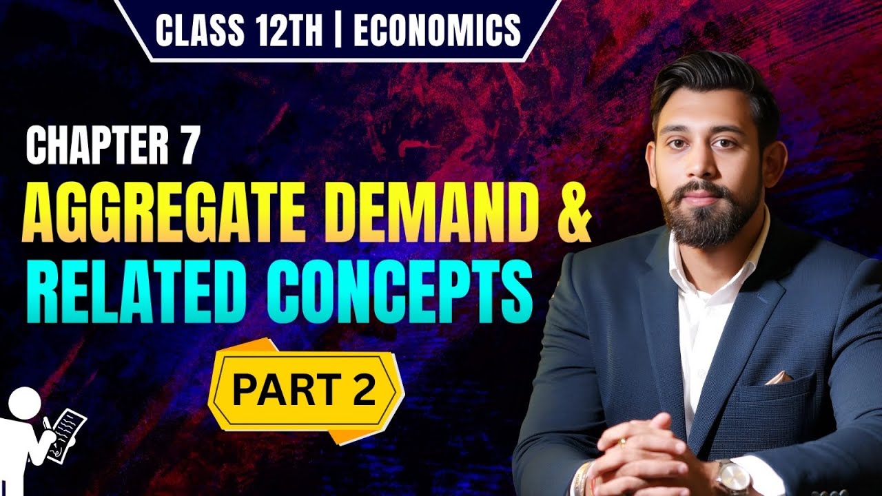Aggregate demand and related concepts | Chapter 7 | Class 12 | part 2