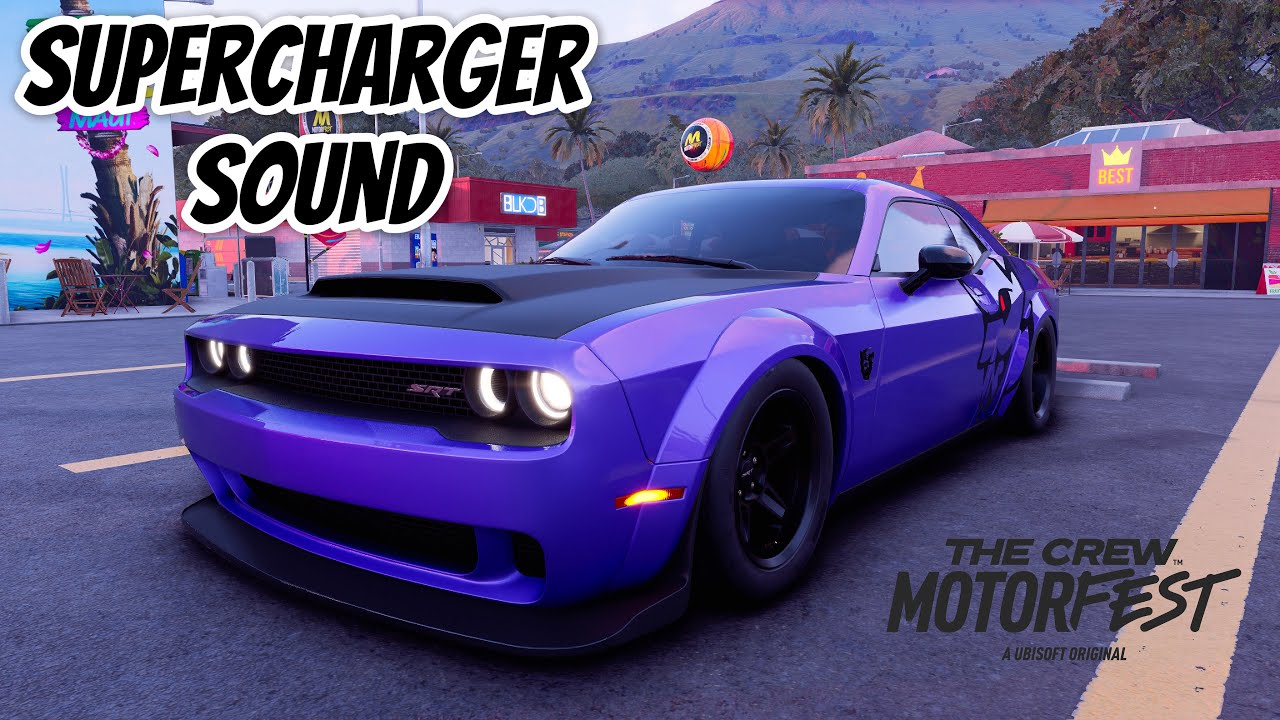 How To Get The Whine Sound For Hellcat's In The Crew Motorfest (Supercharger Sound)