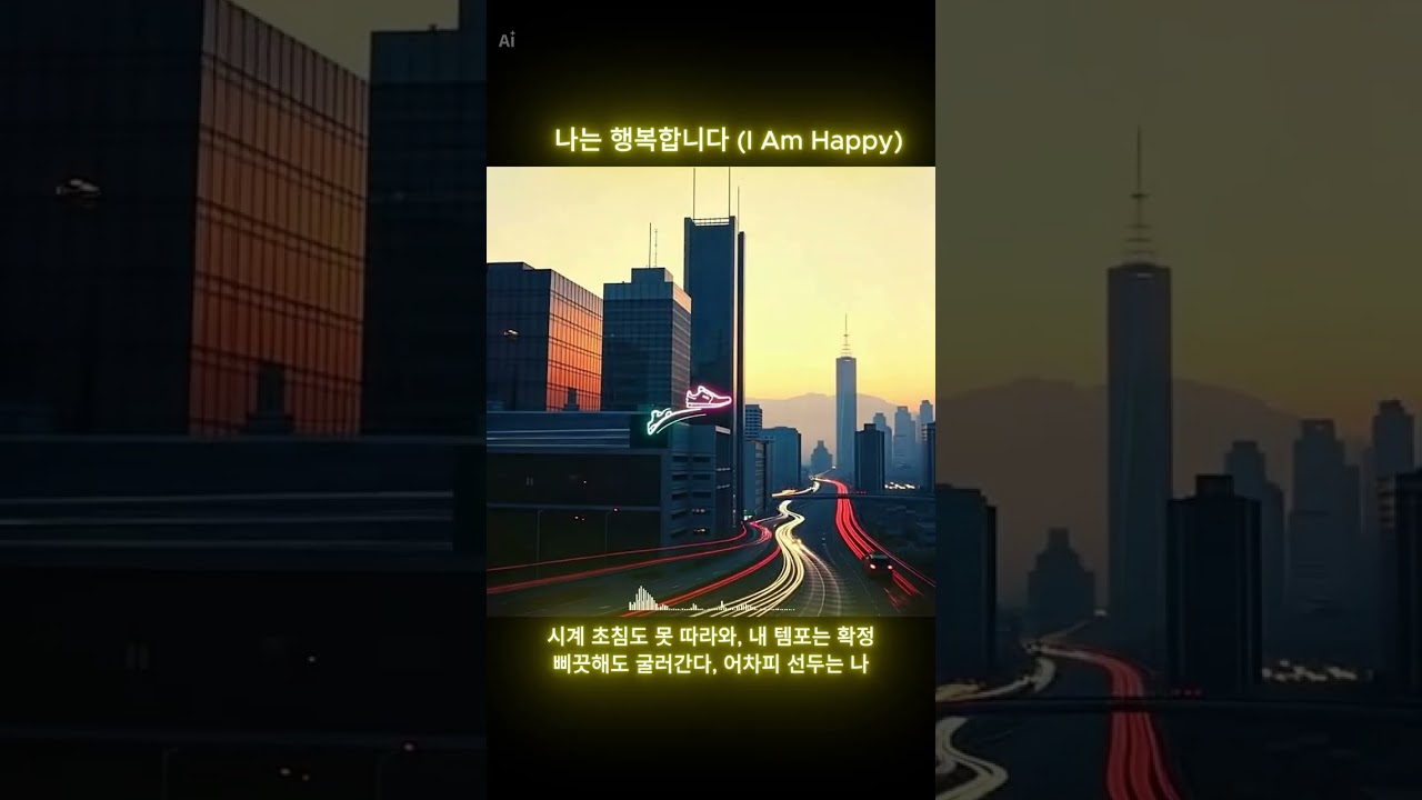 ＃나는행복합니다 #음악 #노래 #music #K-Pop #Rap-Rock #IAmHappy #알람 #뛰어 #속도 #불안 #샤우팅 #햇살 #내템포 #균형 #느낌 #달려 #뛰어 #박자