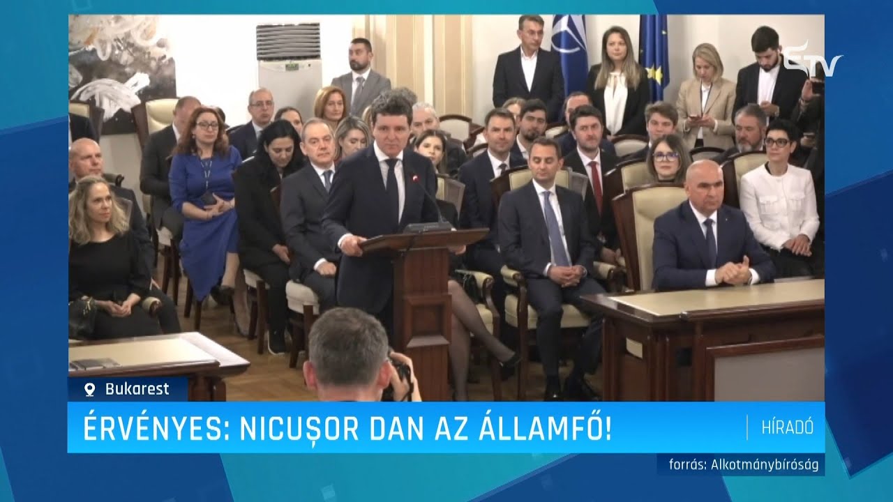 Érvényes: Nicuşor Dan az államfő! – Erdélyi Magyar Televízió